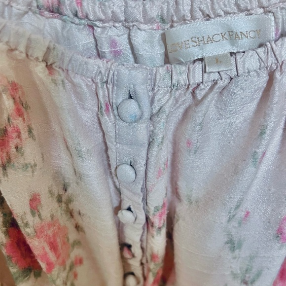 LoveShackFancy Terrence Floral Midi Dress in Dolce - Picture 8 of 10